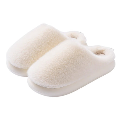 Women's Thick-Soled Cozy Slippers - Warm Indoor House Shoes